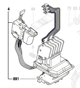 Module électronique réf. 1 607 233 376 BOSCH